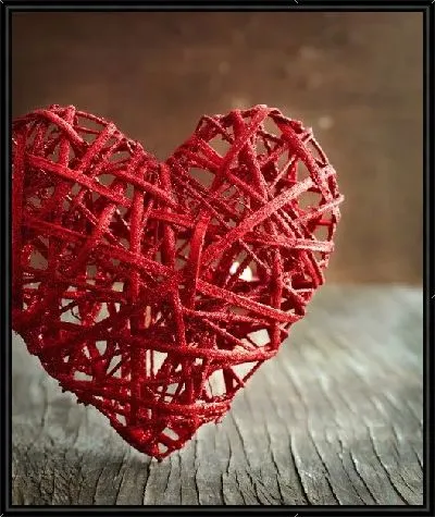 Картина Сердце-валентинка №2