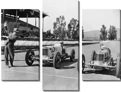 Гонки на ретро автомобиле