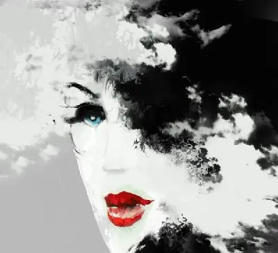 Плакат Арт портрет девушки №5