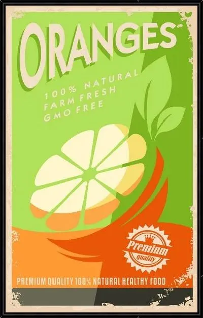 Картина Апельсины №10