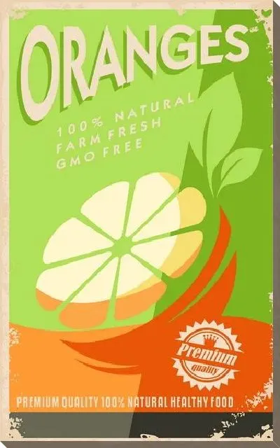 Постер Апельсины №10