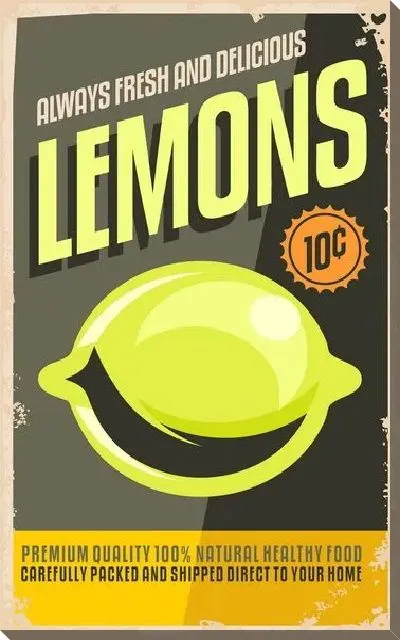 Постер Лимоны №3