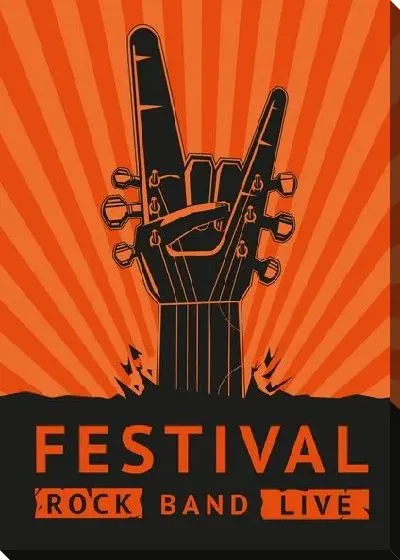 Постер Рок фестиваль