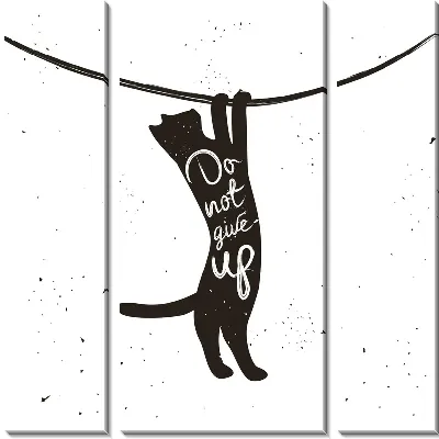 Модульная картина Do not give up