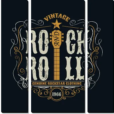 Модульная картина Рок фестиваль №2