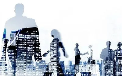 Плакат Город и люди