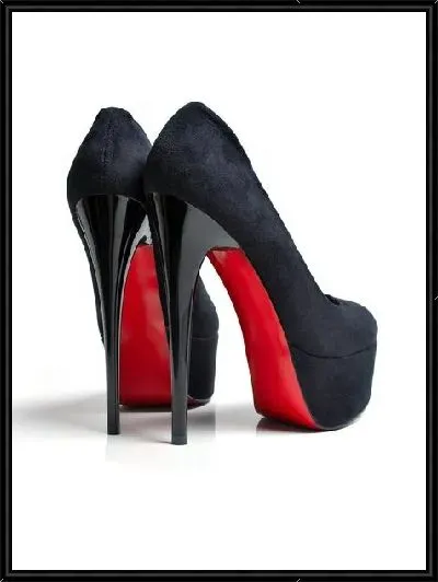 Картина Лабутены с красной подошвой