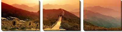 Модульная картина Великая китайская стена №5
