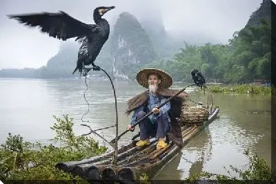 Постер Китайский пейзаж