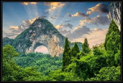 Картина Национальный китайский парк