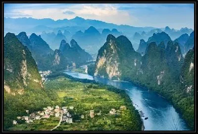 Картина Китайский пейзаж №3