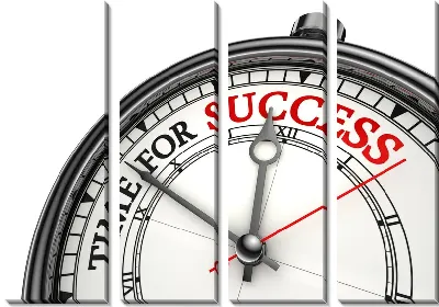 Модульная картина Время успеха