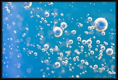 Картина Пузырьки воздуха в воде
