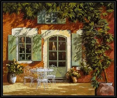 Итальянский дворик №51