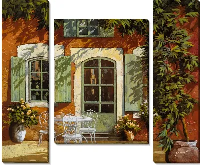 Итальянский дворик №51