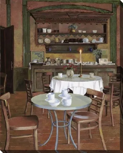 Картина Внутри кафе