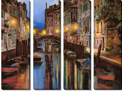 Картина Канал в Венеции №3