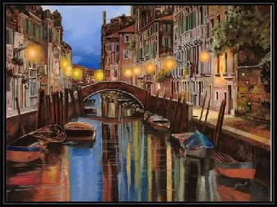 Картина Канал в Венеции №3