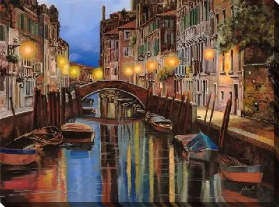 Картина Канал в Венеции №3