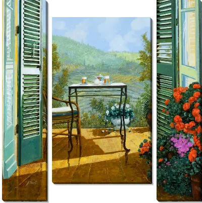 Картина Итальянский балкон 3