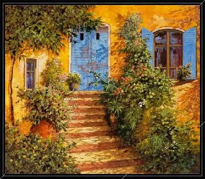 Картина Итальянский дворик №50