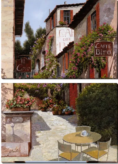 Картина Уличное итальянское кафе №18