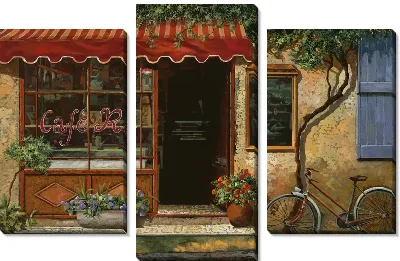 Картина Уличное итальянское кафе №12