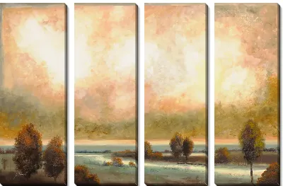 Золотистое итальянское небо