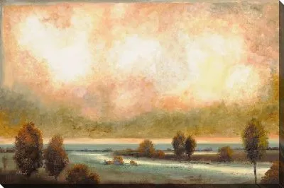 Золотистое итальянское небо