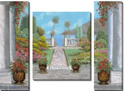 Картина Итальянский дворик №46