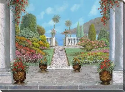 Картина Итальянский дворик №46