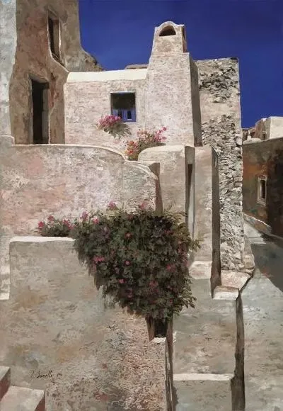 Картина Итальянский дворик №45