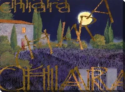 Картина Итальянский дом с садом