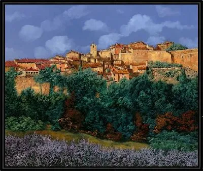 Картина Старинный итальянский город