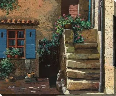 Картина Итальянский дворик №44