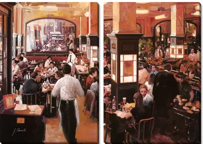 Картина Итальянский ресторан