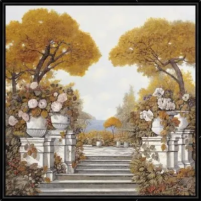 Осенний итальянский дворик