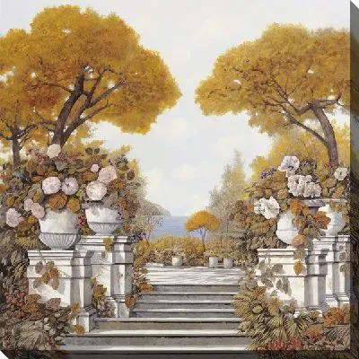 Осенний итальянский дворик