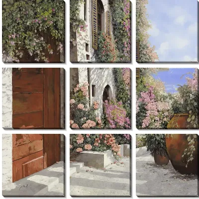 Картина Итальянский дворик №41