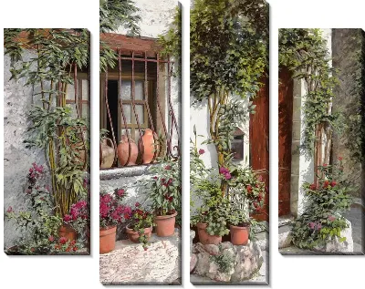 Картина Итальянский дворик №38