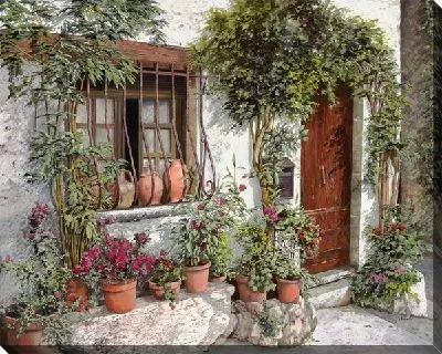 Итальянский дворик №38