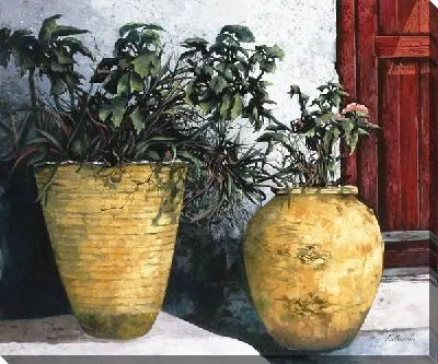 Картина Растения в горшках