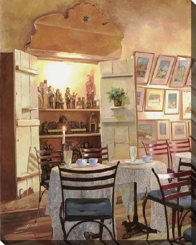 Картина Уютное итальянское кафе