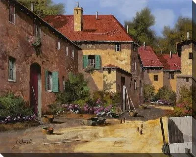 Картина Итальянский дворик №37