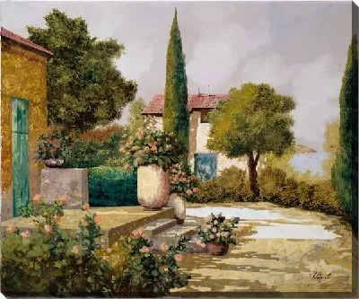 Картина Итальянский дворик №36