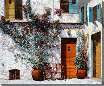 Картина Итальянский дворик №35