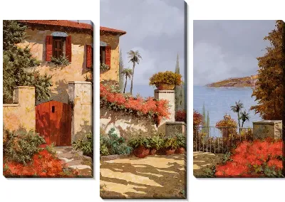 Картина Итальянский дворик №31