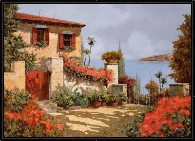 Итальянский дворик №31