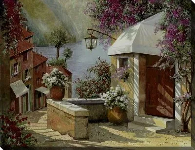 Картина Итальянский дворик №30