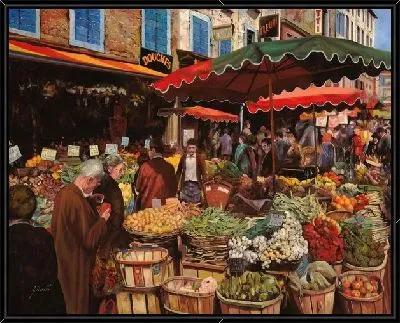 Картина Итальянский рынок